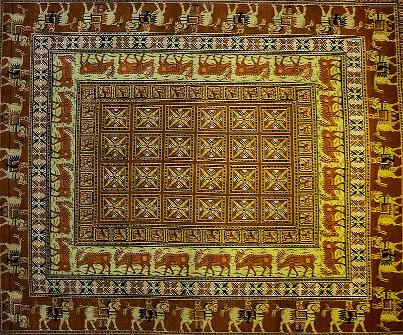 Pazyryk-carpet replica